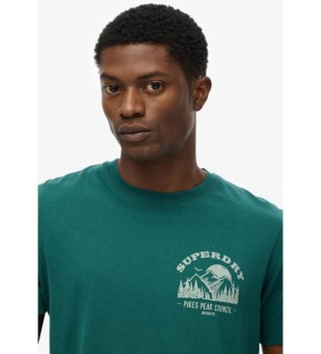M1012328A T-shirt Lo Fi Outdoors (XXL), Casuel, Coton, Manche courte - Superdry - Modalova
