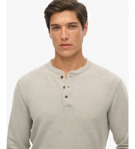 M6010903A Merchant Store T-shirt Grandad (XXL), Casuel, Coton, Manche longue - Superdry - Modalova