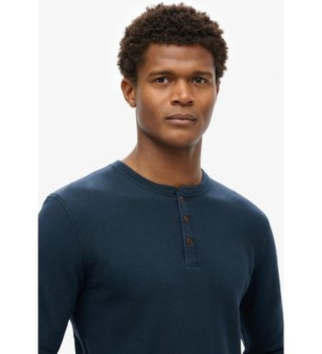 M6010844A T-shirt Merchant Store (XXL), Casuel, Coton, Manche longue, Marine - Superdry - Modalova