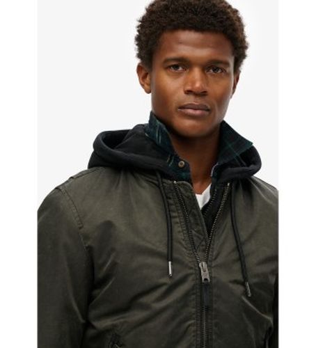 M5012080A Veste militaire à capuche MA1 (S), Casuel, Vert, Polyester - Superdry - Modalova