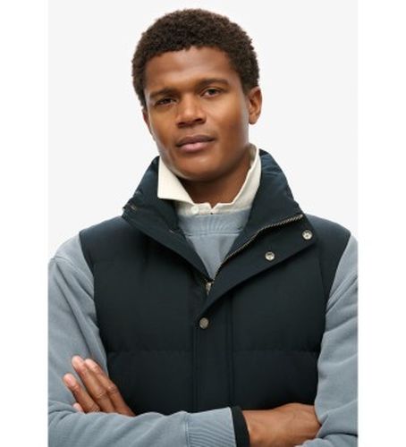 M5012151A Gilet sans capuche Everest (M), Casuel, Durable, Nylon recyclé, Marine - Superdry - Modalova