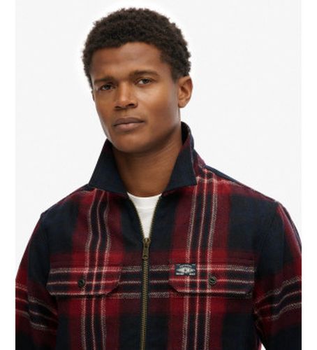 M4011063A Surchemise en laine Miller Zip (L), Casuel - Superdry - Modalova