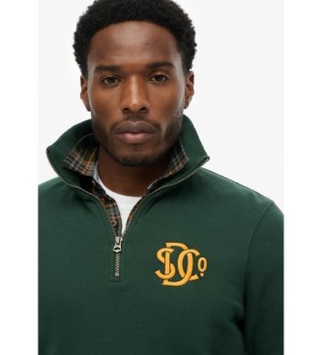 M2014475A Sweatshirt Neon Half Zip Track (L), Casuel, , Coton - Superdry - Modalova
