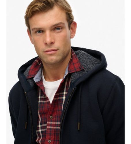 M2014502A Sweat-shirt Borg doublé (M), Casuel, Coton, Manche longue - Superdry - Modalova
