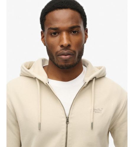 M2014128A Sweat à capuche zippé avec logo essentiel (L), Casuel, Coton - Superdry - Modalova