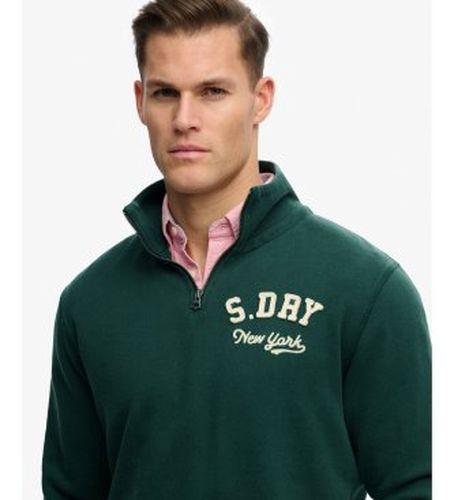 M2014478A Sweatshirt Vintage Athletic Half Zip (XXL), Casuel, Coton - Superdry - Modalova