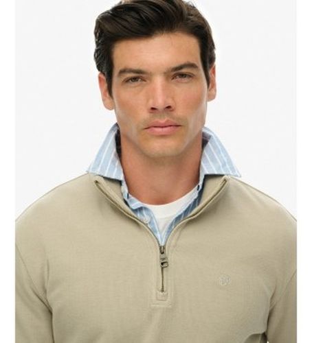 M2014342A Sweat à demi-zip RIB (L), Casuel, Coton - Superdry - Modalova