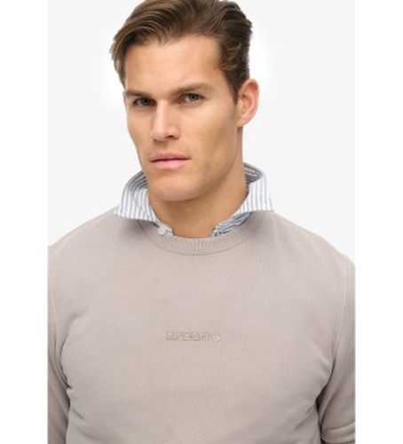M2014007A Sweatshirt à col rond et imprimé micrologo (XL), Casuel, Coton - Superdry - Modalova