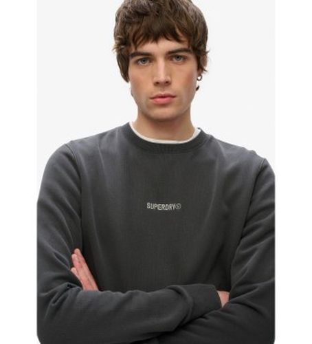 M2014007A Sweat à col ras du cou avec impression de micro-logo (XXL), Casuel, Coton - Superdry - Modalova