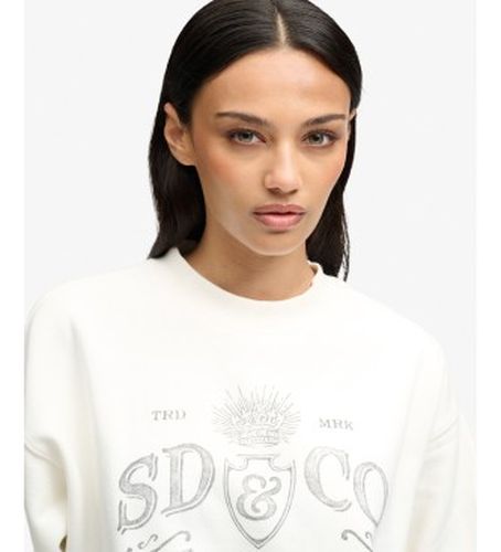W2012730A Sweat Vintage Workwear crème (XS), Casuel, Coton - Superdry - Modalova