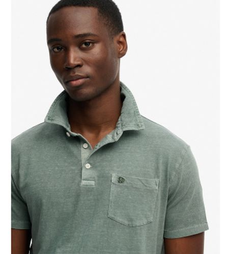 M1110486A Polo Classic Cotton Linen (M), Casuel, Coton, Manche courte - Superdry - Modalova