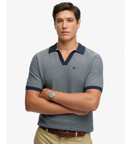 M1110459A Polo Johnny Knitted (S), Casuel, Coton, Manche courte - Superdry - Modalova