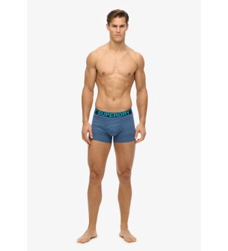 M3110452C Lot de 3 boxers Design , marine, (S), Homewear, Coton - Superdry - Modalova