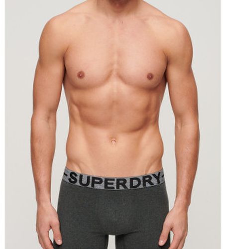 M3110452A Pack 3 Boxer Marca (S), Homewear, Le coton biologique, Durable - Superdry - Modalova