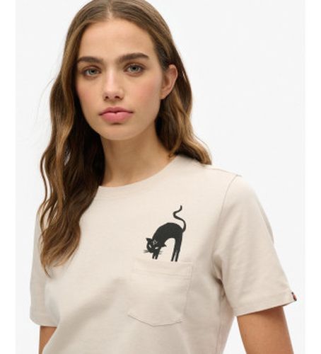 W1011623A T-shirt "Psychic Readings" (lectures psychiques) (S), Casuel, Coton, Manche courte - Superdry - Modalova