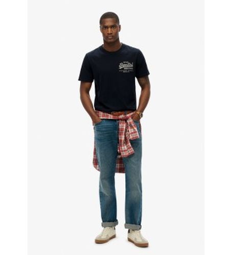 M1012235A T-shirt décontracté Tokyo (M), Casuel, Coton, Manche courte, Marine - Superdry - Modalova