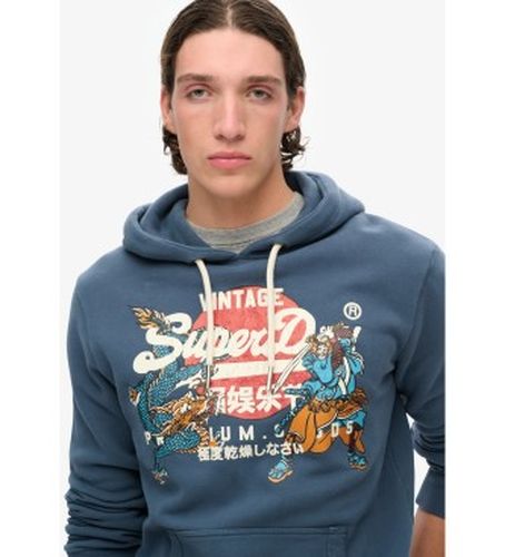 M2013702A Sweat graphique à capuche avec logo Tokyo Vintage (M), Casuel, Coton, Durable - Superdry - Modalova