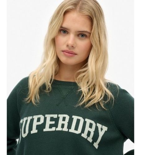 W6012134A T-shirt graphique (XS), Casuel, Coton, Manche longue - Superdry - Modalova