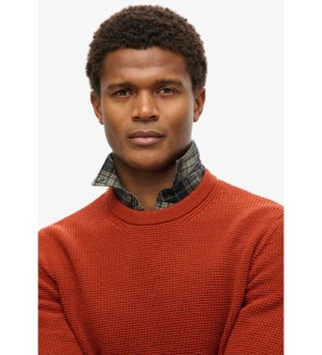 M6110657A Pull en maille à col rond et texture (L), Casuel, Coton - Superdry - Modalova