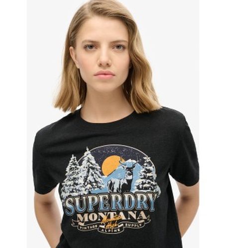 W1011519A T-shirt souvenir de voyage (S), Casuel, Coton, Manche courte - Superdry - Modalova