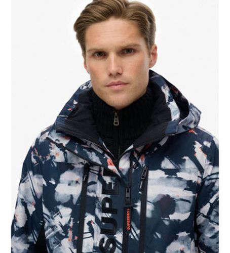 MS110191A Manteau Ultimate Freestyle (S), Casuel, Sport, Polyester, Neige, De plein air, Marine - Superdry - Modalova