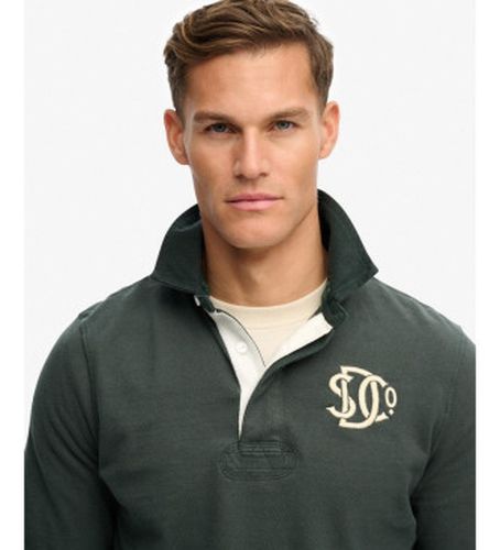 M2014011A Polo Athletic Rugby vintage (XL), Casuel, Coton, Manche longue - Superdry - Modalova