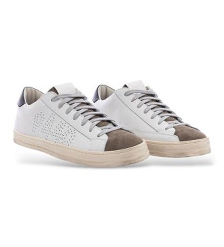 COJOHN Baskets Cojohn (43), Cuir, Plat, Lacets, Casuel - P448 - Modalova