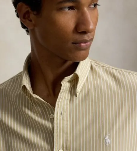 B15595010 Chemise en popeline à rayures Custom Fit (XS), Casuel, Coton, Manche longue - Polo Ralph Lauren - Modalova