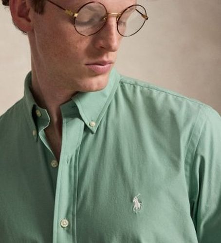 Chemise en popeline stretch Custom Fit (S), Casuel, Coton, Manche longue - Polo Ralph Lauren - Modalova