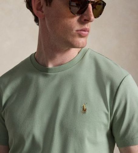 T-shirt en coton doux Custom Slim Fit (XS), Casuel, Manche courte - Polo Ralph Lauren - Modalova
