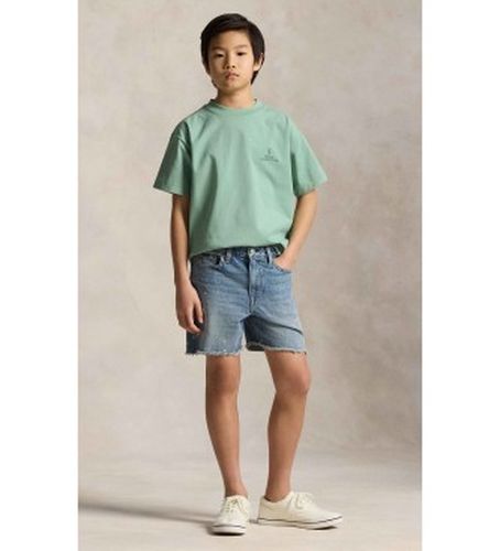 Pour garçon. 323A12286002 T-shirt Big Fit en coton tricoté ((S) 6/7años= 136/138cm), Casuel, Manche courte, mode enfa - Polo Ralph Lauren - Modalova