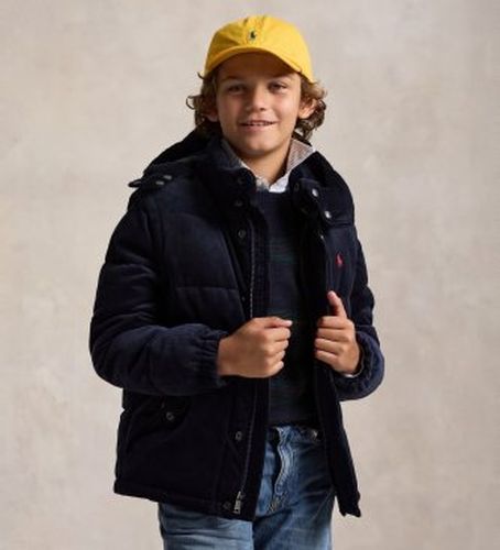 Pour garçon. 323979092001 Veste convertible en duvet et velours côtelé ((L) 10/12Años= 150/161 cm), Casuel, Co - Polo Ralph Lauren - Modalova