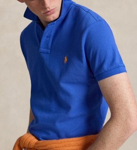 Le célèbre polo en piqué Custom Slim Fit (XS), Casuel, Coton, Manche courte - Polo Ralph Lauren - Modalova