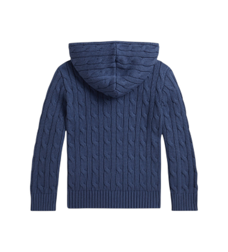 Pour garçon. 322951123506 Pull en coton à capuche (4años= 109/116cm), Casuel, Manche longue, mode enfantine - Polo Ralph Lauren - Modalova