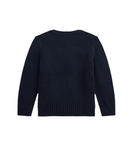 Pour garçon. 322970429005 Pull en coton à col rond (3años= 102/108cm), Casuel, Manche longue, mode enfantine - Polo Ralph Lauren - Modalova