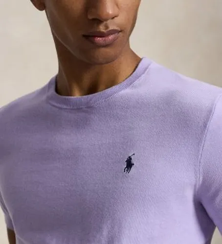 T-shirt en coton à manches courtes lilas (XS), Casuel, , Manche courte - Polo Ralph Lauren - Modalova