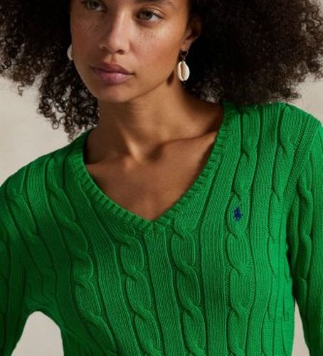 Pull en coton à torsades (XXS), Casuel, Manche longue - Polo Ralph Lauren - Modalova