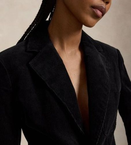 B17221001 Blazer en velours côtelé à boutonnage simple (38), Casuel, Coton - Polo Ralph Lauren - Modalova