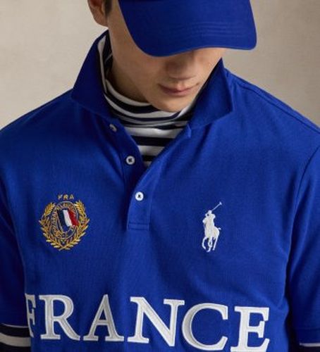 B20852001 Polo de France Classic Fit (M), Casuel, Coton, Manche courte - Polo Ralph Lauren - Modalova