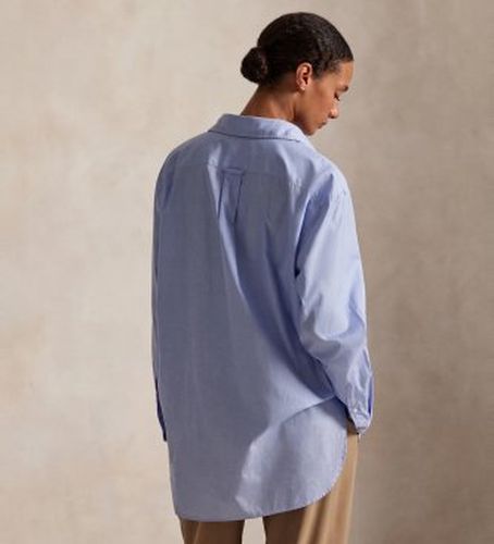 Chemise oversize en coton fil-à-fil (XS), Casuel, Manche longue - Polo Ralph Lauren - Modalova