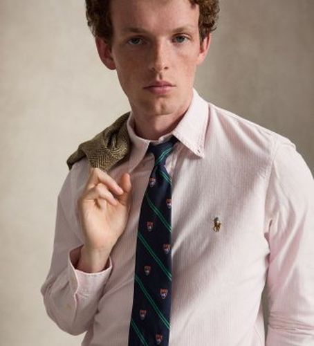 Chemise oxford à rayures Custom Fit (M), Casuel, Coton, Classique, Manche longue - Polo Ralph Lauren - Modalova