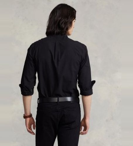 Chemise slim en oxford teint dans la masse (XL), Casuel, Coton, Manche longue - Polo Ralph Lauren - Modalova
