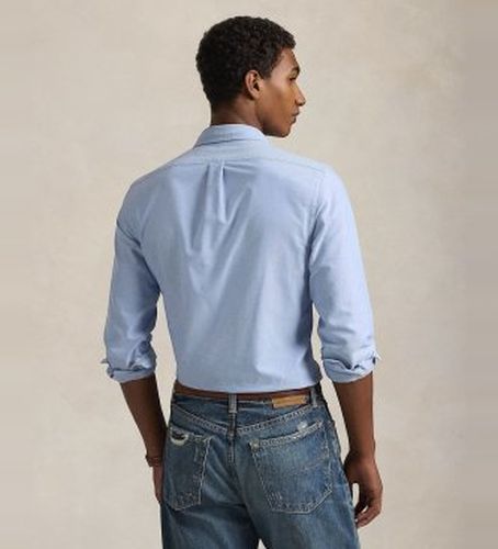 Slim Fit Oxford Shirt (M), Bleu, Casuel, Coton, Manche longue - Polo Ralph Lauren - Modalova