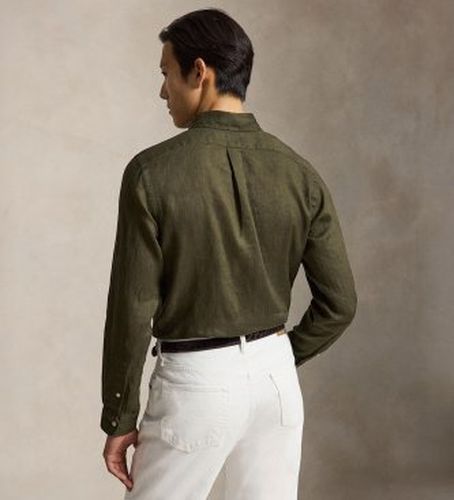 Custom Fit Linen Shirt (XXL), Casuel, Manche longue - Polo Ralph Lauren - Modalova