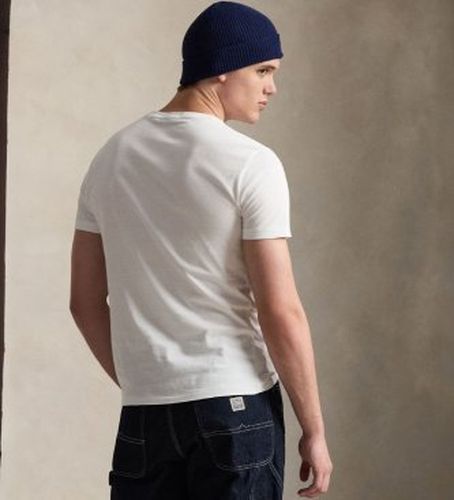 P07343001 Polo Slim Fit personnalisé Bear (M), Casuel, Coton, Manche courte - Polo Ralph Lauren - Modalova