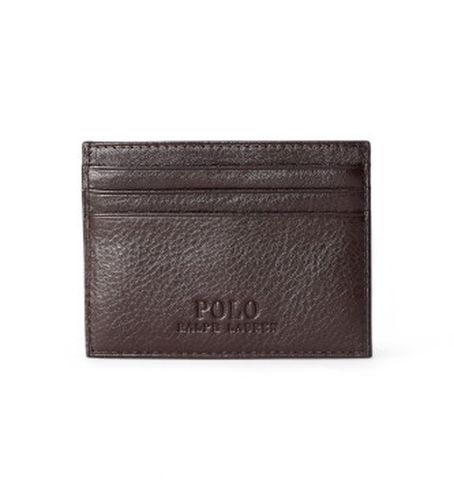 Portefeuille en cuir galbé (OSFA), Casuel - Polo Ralph Lauren - Modalova