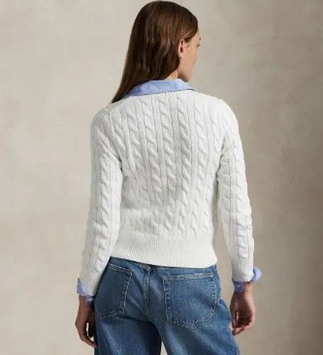 Cardigan en coton tricoté en huit (M), Casuel - Polo Ralph Lauren - Modalova