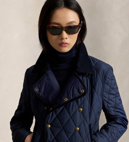 B17280002 Veste matelassée croisée (XS), Casuel, Polister recyclé - Polo Ralph Lauren - Modalova