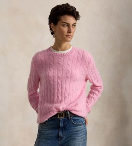Unisex. 710876728001 Le pull en cachemire à torsades (L), Casuel, Manche longue - Polo Ralph Lauren - Modalova