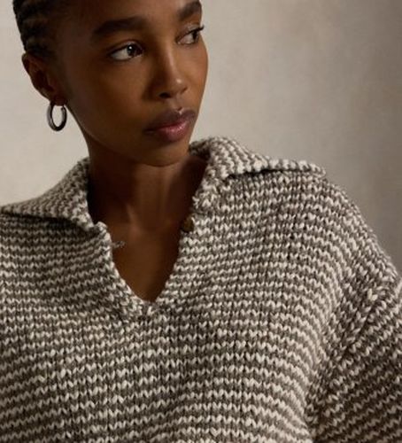 B17754001 Pull en mélange de coton à rayures (S), Casuel, Manche longue - Polo Ralph Lauren - Modalova